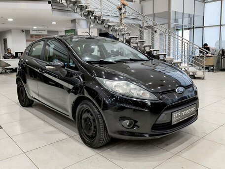 2008 Ford Fiesta Mk6, чёрный, 405000 рублей, вид 3