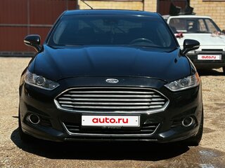2013 Ford Fusion (North America) II, чёрный, 1250000 рублей, вид 2