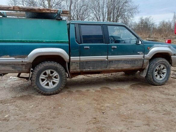 1994 Mitsubishi L200 II, зелёный, 350000 рублей - вид 6