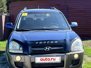 2007 Hyundai Tucson I, синий, 680000 рублей, вид 1