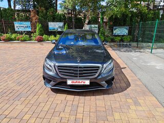 2013 Mercedes-Benz S-Класс AMG 63 AMG Long III (W222, C217), чёрный, 3150000 рублей, вид 1