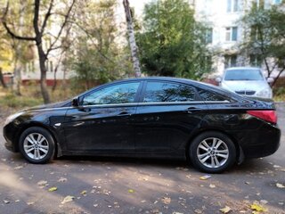 2011 Hyundai Sonata VI (YF), чёрный, 980000 рублей, вид 4