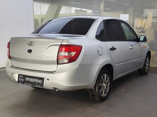 2013 Lada (ВАЗ) Granta I, серебристый, 505000 рублей, вид 5