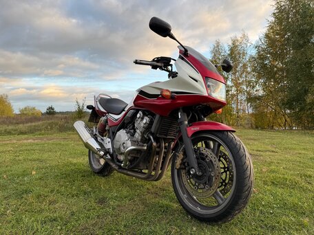 2008 Honda CB 400 Super Four, красный, 470000 рублей, вид 2