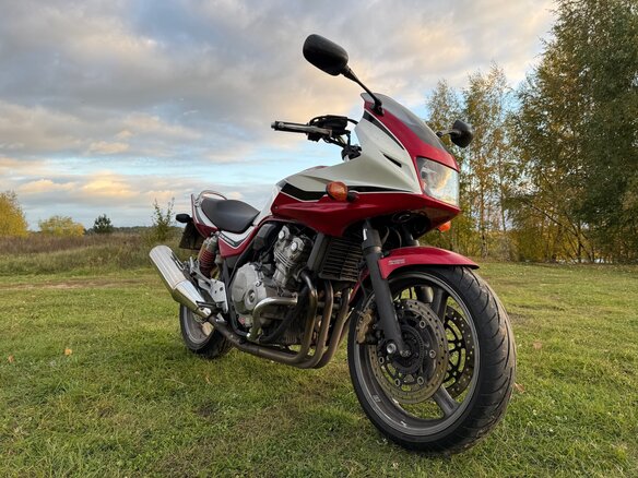 2008 Honda CB 400 Super Four, красный, 470000 рублей - вид 2