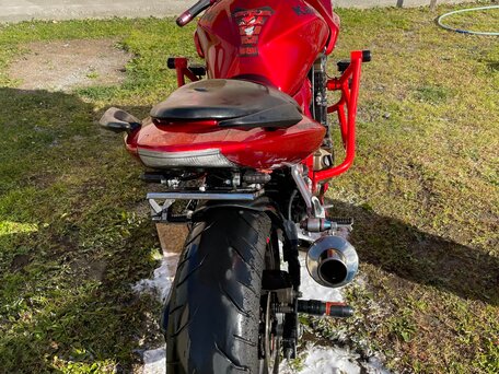 2005 Kawasaki Z 750, красный, 380000 рублей, вид 5