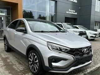 2026 Lada (ВАЗ) Vesta Cross I Рестайлинг (NG), серебристый, 2151000 рублей, вид 3