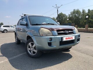 2008 Hyundai Tucson I, голубой, 790000 рублей, вид 3