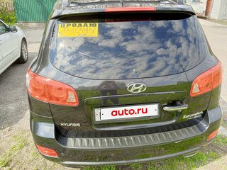 2006 Hyundai Santa Fe II, чёрный, 739000 рублей, вид 3