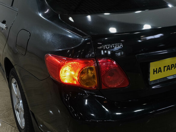 2007 Toyota Corolla AMT X (E140, E150), чёрный, 769000 рублей - вид 6
