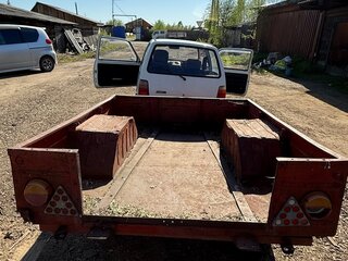 1996 Lada (ВАЗ) 1111 Ока, белый, 110000 рублей, вид 5