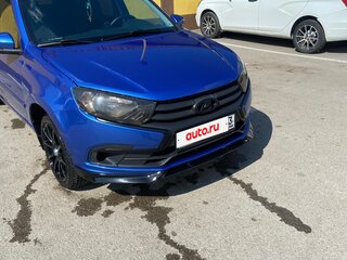 2020 Lada (ВАЗ) Granta I Рестайлинг, синий, 615000 рублей, вид 4