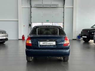 2006 Hyundai Accent ТагАЗ II, синий, 199000 рублей, вид 4