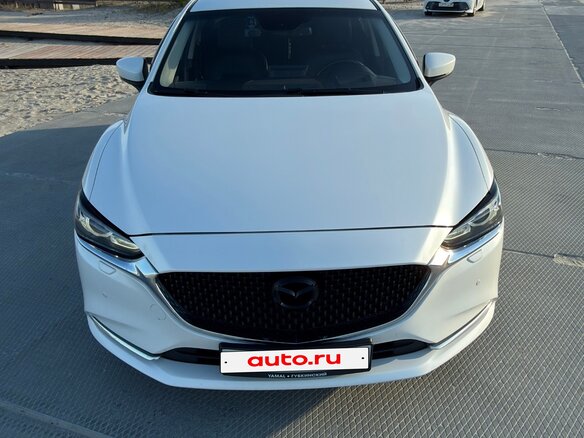 2019 Mazda 6 III (GJ) Рестайлинг 2, белый, 2550000 рублей - вид 2