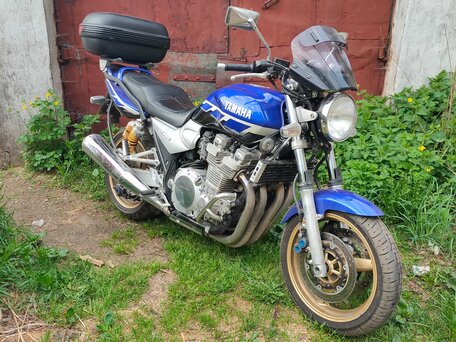 2003 Yamaha XJR1300, синий, 440000 рублей, вид 1