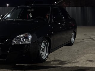 2015 Lada (ВАЗ) Priora I Рестайлинг, чёрный, 625000 рублей, вид 1