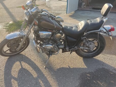 1985 Yamaha XV750 Virago, коричневый, 280000 рублей, вид 3