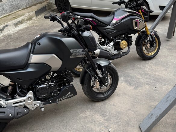 2021 Honda MSX125 Grom, чёрный, 345000 рублей - вид 13
