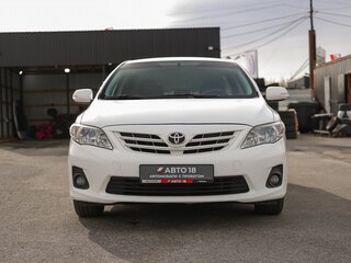 2012 Toyota Corolla X (E140, E150) Рестайлинг, белый, 1199000 рублей, вид 3