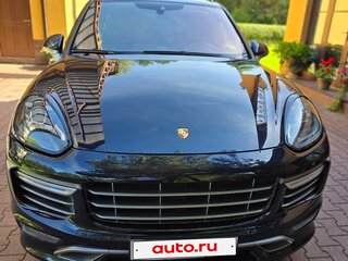 2015 Porsche Cayenne Turbo II Рестайлинг (958), синий, 5490000 рублей, вид 2