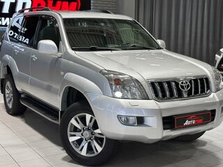 2007 Toyota Land Cruiser Prado 4-speed 120 Series, серебристый, 2197000 рублей, вид 5