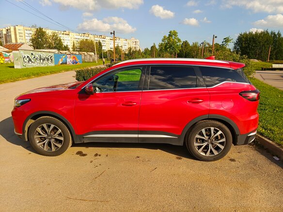 2022 Chery Tiggo 7 Pro I, красный, 1499999 рублей - вид 5