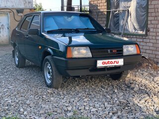 1999 Lada (ВАЗ) 21099, зелёный, 150000 рублей, вид 1