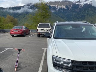 2018 Volkswagen Teramont I, белый, 2500000 рублей, вид 4