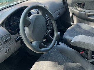 2010 Hyundai Accent ТагАЗ II, серебристый, 615000 рублей, вид 4