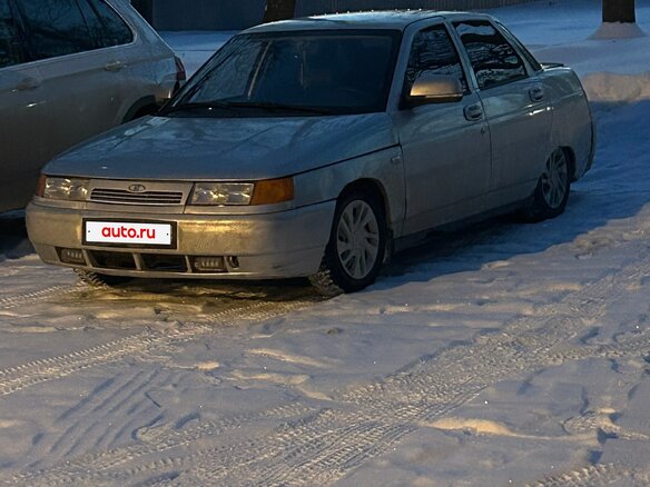 2004 Lada (ВАЗ) 2110, серебристый, 85000 рублей
