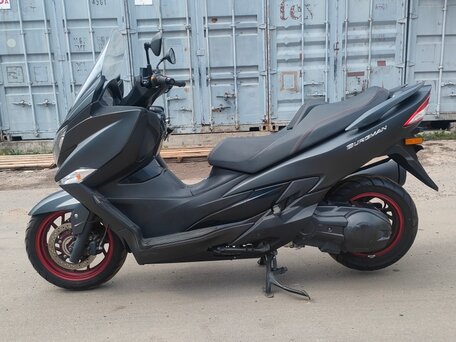 2018 Suzuki Burgman (SkyWave) 400, чёрный, 499000 рублей, вид 4