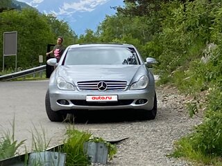 2005 Mercedes-Benz CLS 350 I (C219), серебристый, 1250000 рублей, вид 1