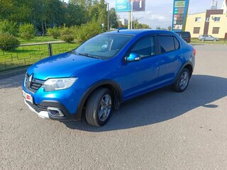 2021 Renault Logan Stepway II Рестайлинг, синий, 1170000 рублей, вид 1