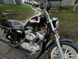 2007 Harley-Davidson Sportster 883, чёрный, 520000 рублей, вид 2