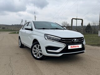 2025 Lada (ВАЗ) Vesta I Рестайлинг (NG), белый, 1410000 рублей, вид 1