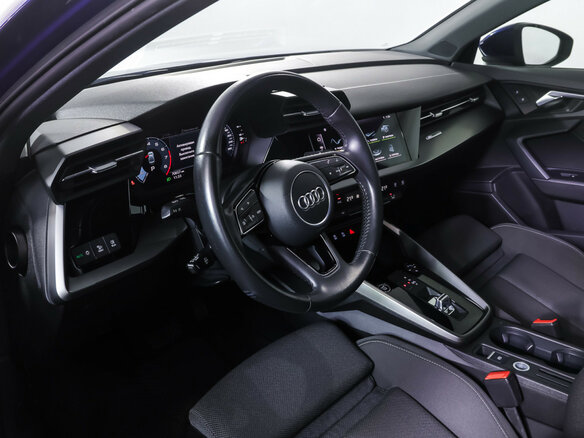 2021 Audi A3 35 TFSI IV (8Y), синий, 2653000 рублей - вид 14