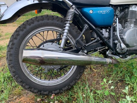 2006 Honda CB 400SS, синий, 340000 рублей, вид 5