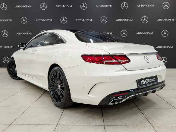 2020 Mercedes-Benz S-Класс 450 4MATIC VI (W222, C217) Рестайлинг, белый, 7750000 рублей - вид 7