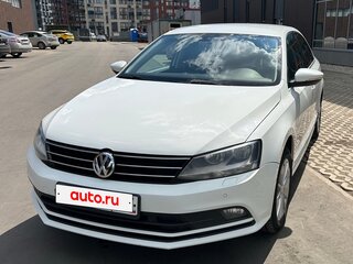 2016 Volkswagen Jetta VI Рестайлинг, белый, 1250000 рублей, вид 1