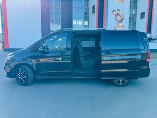 2019 Mercedes-Benz V-Класс Long 220 d длинный III (W447) Рестайлинг, чёрный, 4840000 рублей, вид 3