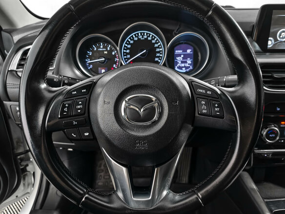 2016 Mazda 6 III (GJ) Рестайлинг, белый, 1310000 рублей - вид 15