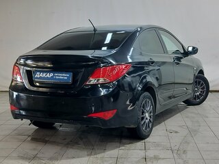2014 Hyundai Solaris I Рестайлинг, чёрный, 580000 рублей, вид 4