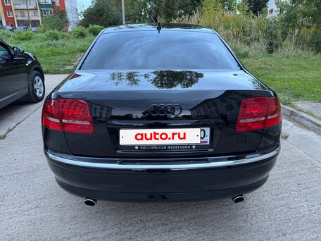 2005 Audi A8 Long II (D3) Рестайлинг, чёрный, 1525000 рублей, вид 5