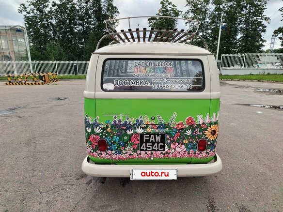 1965 Volkswagen Type 2 T1, зелёный - вид 5
