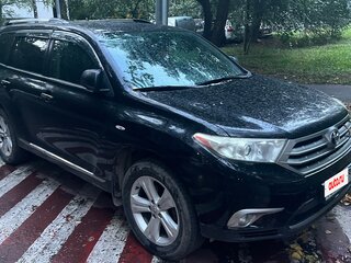 2011 Toyota Highlander II (XU40) Рестайлинг, чёрный, 2100000 рублей, вид 3