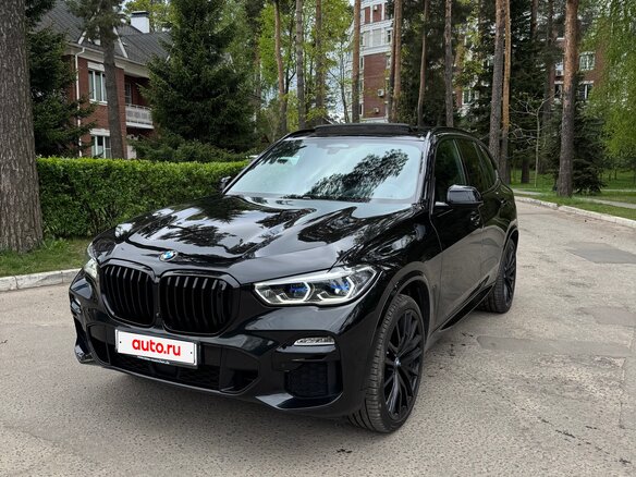 2021 BMW X5 30d IV (G05/G18), чёрный