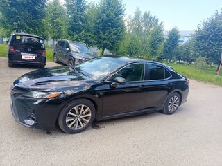2018 Toyota Camry US Market VIII (XV70), чёрный, 2650000 рублей, вид 5