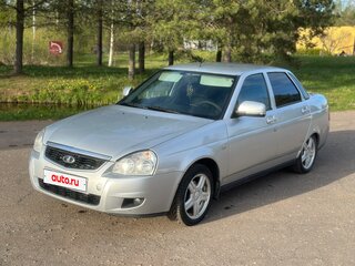 2016 Lada (ВАЗ) Priora I Рестайлинг, серебристый, 580000 рублей, вид 4