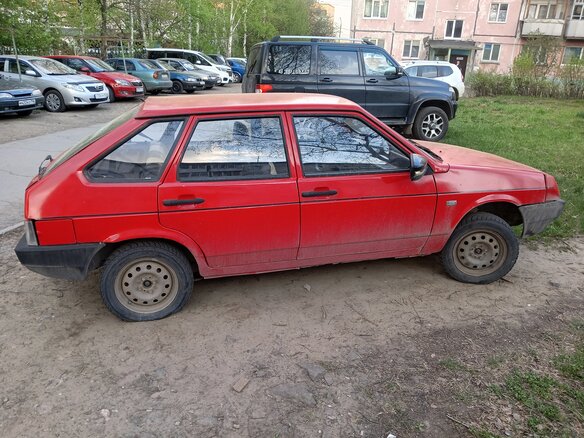 1997 Lada (ВАЗ) 2109, красный, 60000 рублей - вид 2