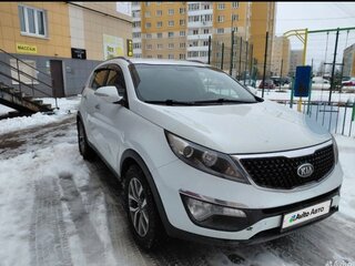 2014 Kia Sportage III Рестайлинг, белый, 1360000 рублей, вид 1